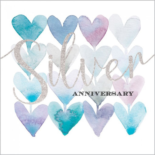 Picture of SILVER ANNIVERSARY CARD